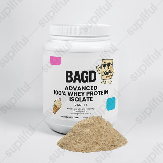 Advanced 100% Whey Protein Isolate (Vanilla)
