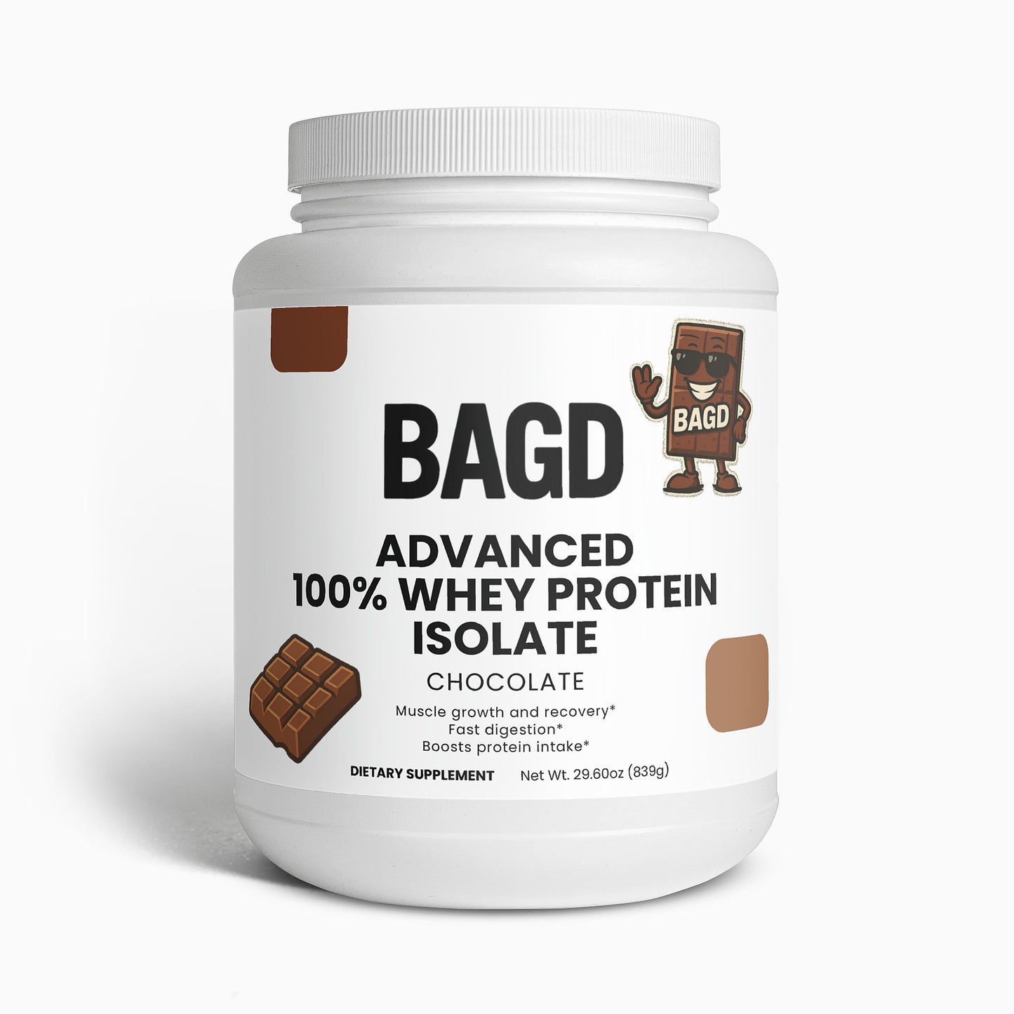 Advanced 100% Whey Protein Isolate (Chocolate)