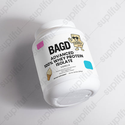 Advanced 100% Whey Protein Isolate (Vanilla)